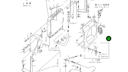 Провод YM172187-13501 Komatsu