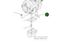 Прокладка 1294251H1 Komatsu