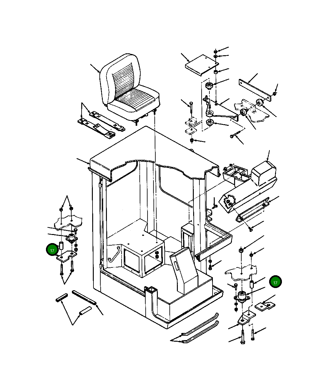 Проставка 157 495 Komatsu