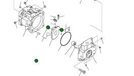 Пробка  708-21-12541 Komatsu
