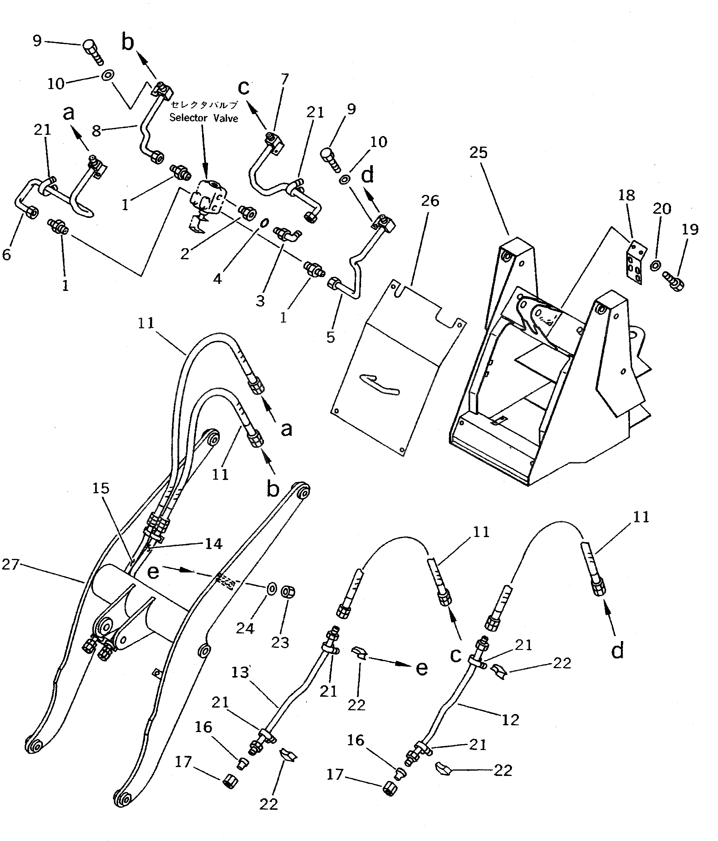 Трубка 415-878-1520 Komatsu