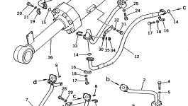 Трубка 425-62-13191 Komatsu