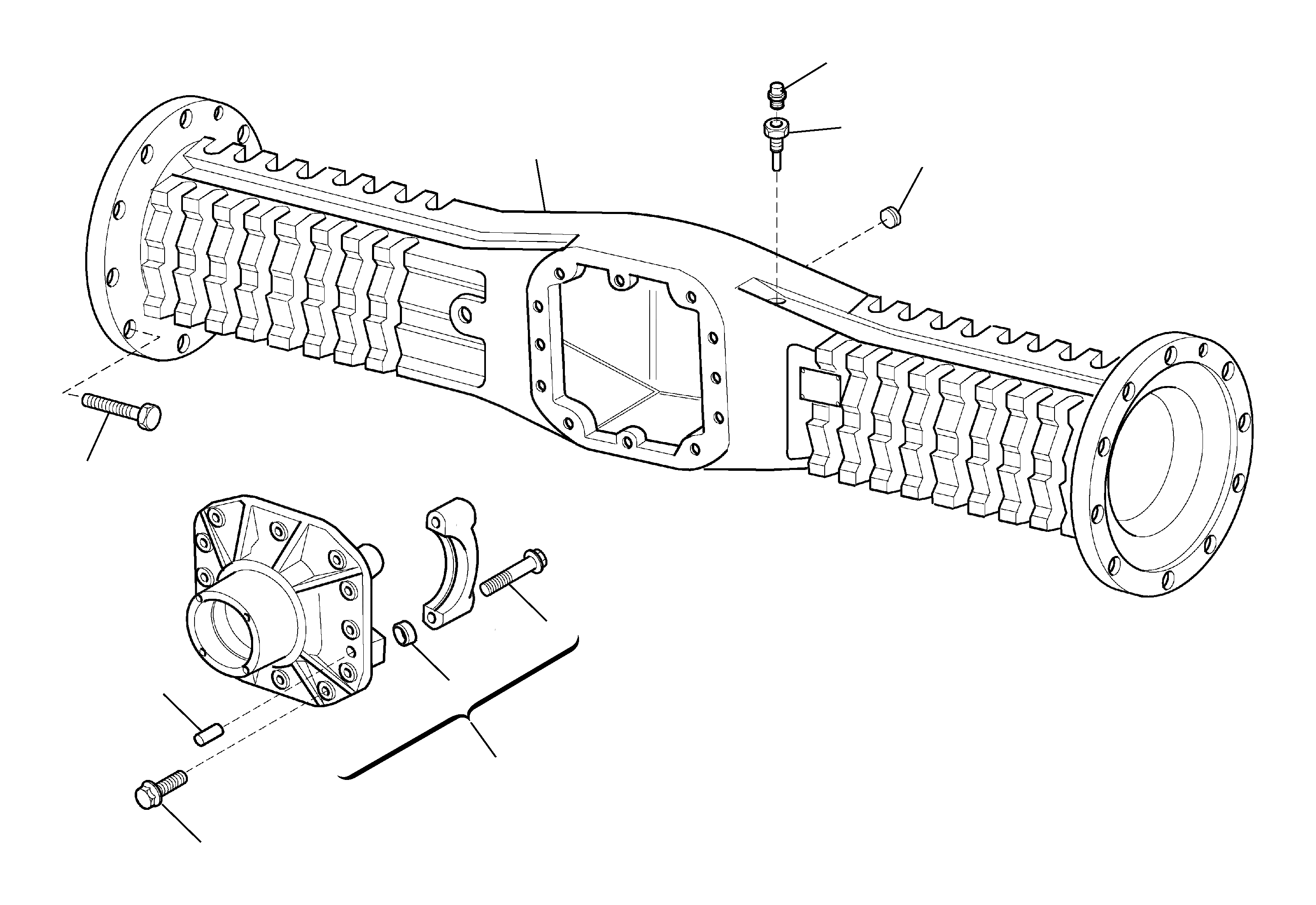 Втулка CA0722350 Komatsu