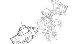 Стартер EA504031929 Komatsu