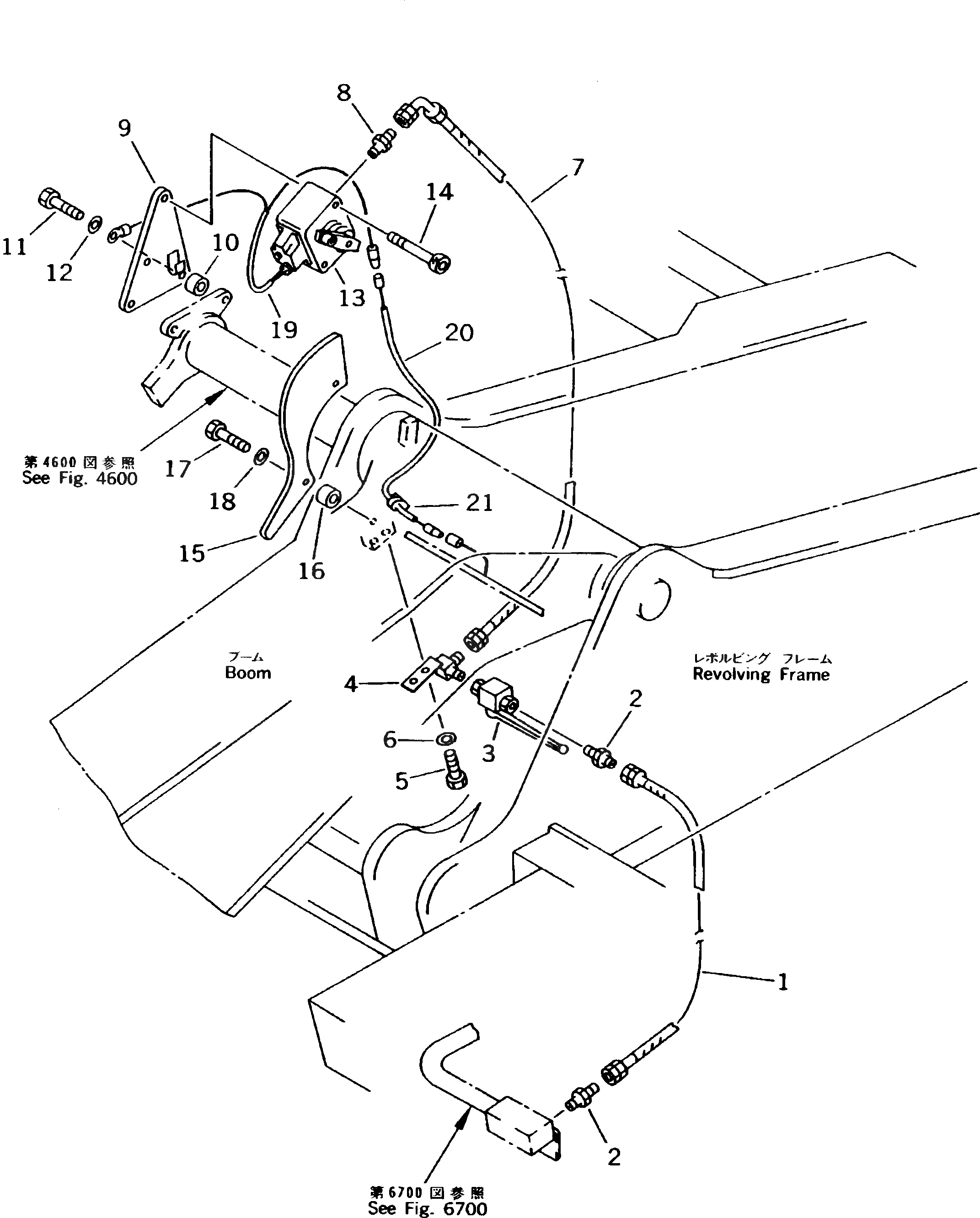 Шланг 203-62-K2240 Komatsu