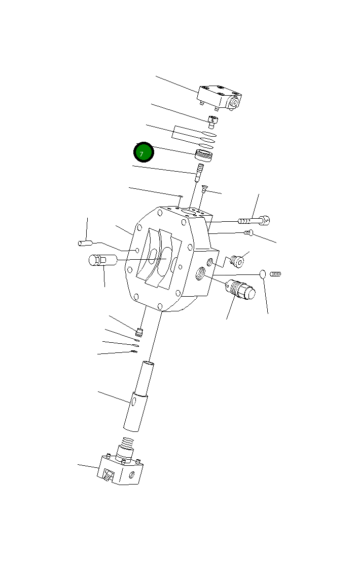 Поршень 20E-60-K4560 Komatsu