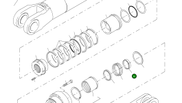 Пылезащитное уплотнение 707 561 77 60 Komatsu