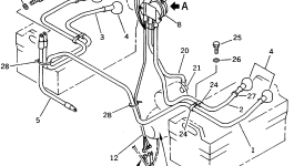 Провод 23C-06-11150 Komatsu