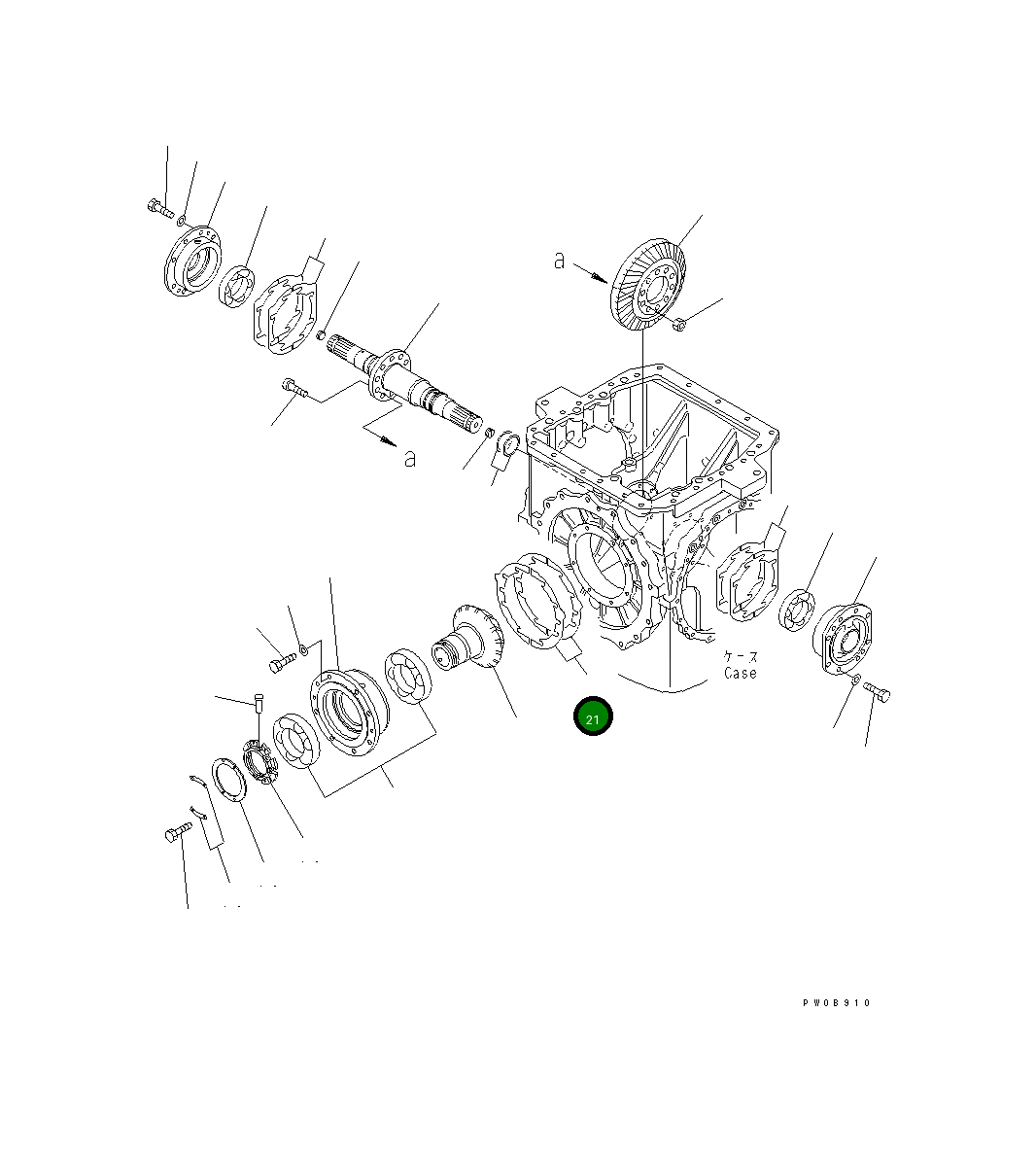 Регулировочная прокладка 14Y-22-25830 Komatsu