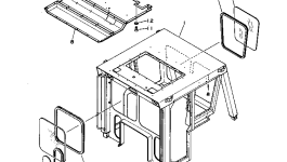 Уплотнение 124-979-2170 Komatsu