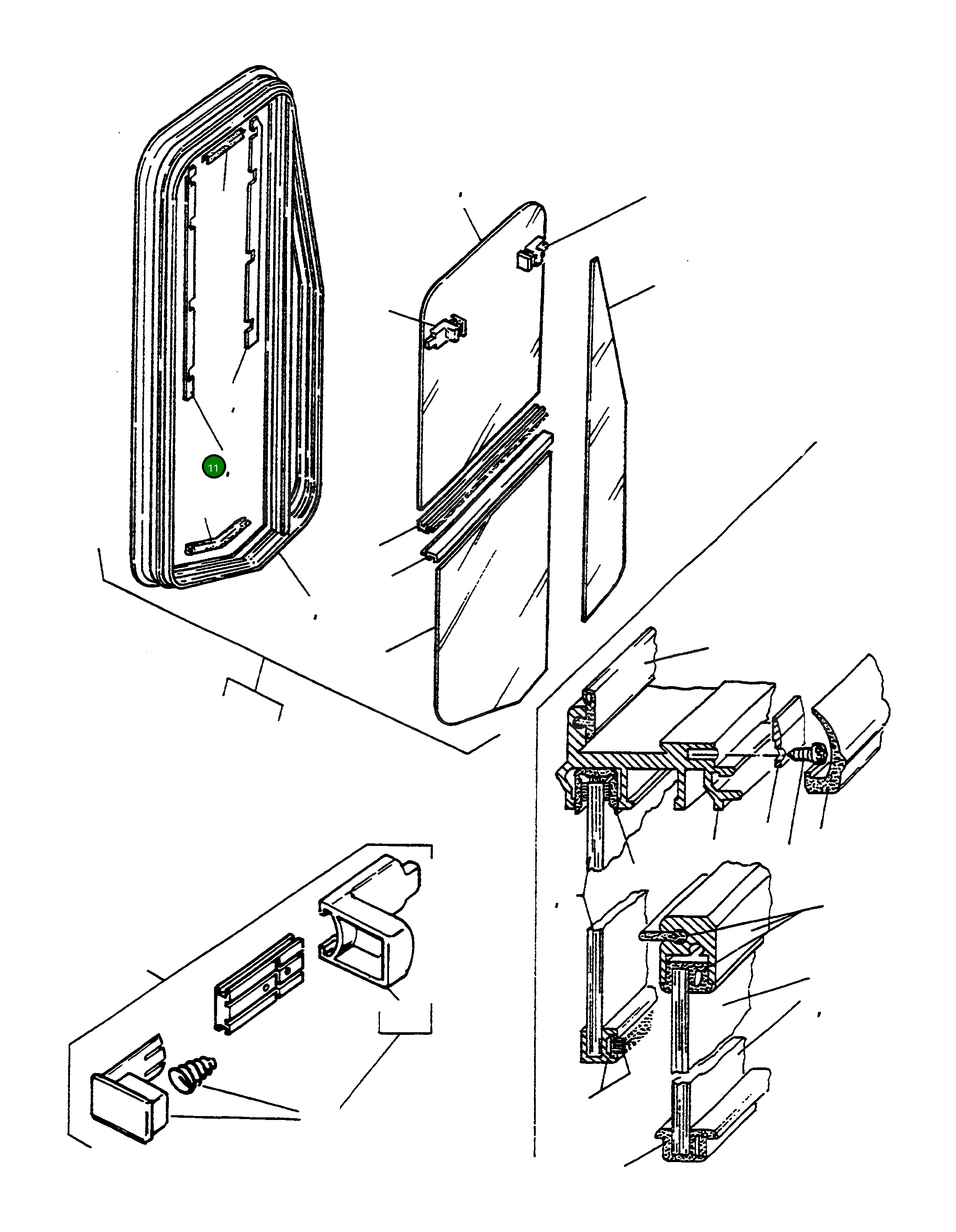 Рейка 4907169M1 Komatsu