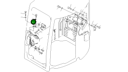 Пластина 22U-54-27160 Komatsu