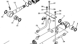 Трубка 21X-63-66170 Komatsu