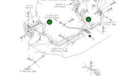Провод 20T-06-81250 Komatsu