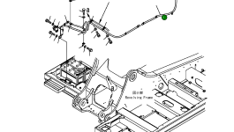 Провод 207-06-71140 Komatsu