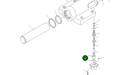 Поршень 20E-61-K1230 Komatsu