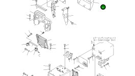 Панель 195-54-69682 Komatsu