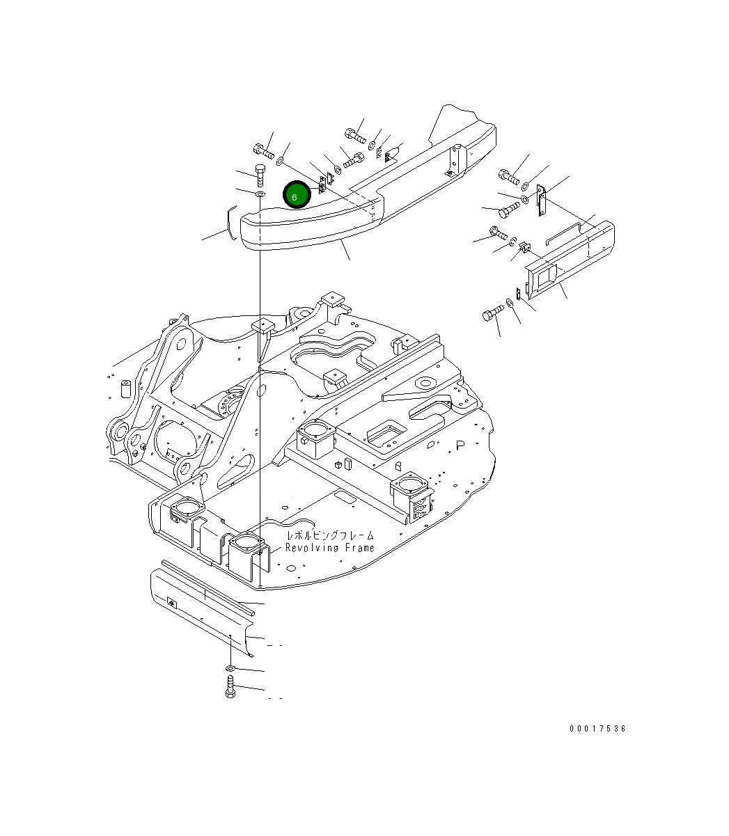 Пластина 22B-54-11882 Komatsu