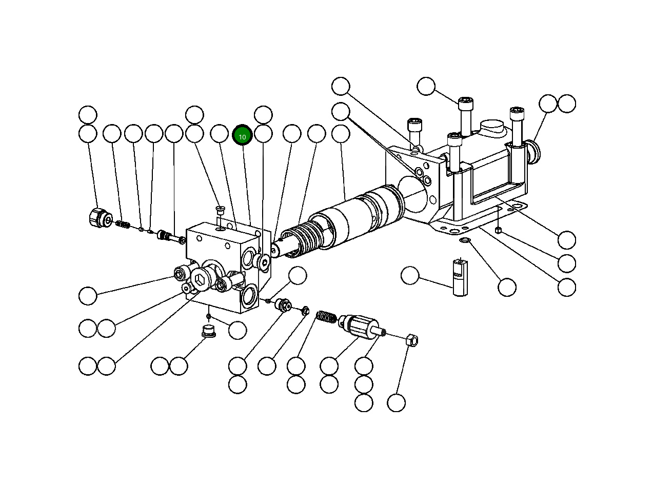 Прокладка BF3500 Komatsu