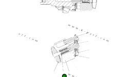 Регулировочная прокладка UCR902078725 Komatsu