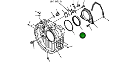 Проставка 6736-23-6130 Komatsu