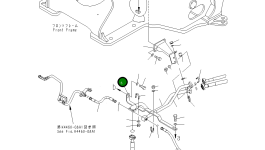 Пластина 425-S05-3831 Komatsu
