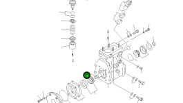 Распределительный вал ND094191-0500 Komatsu