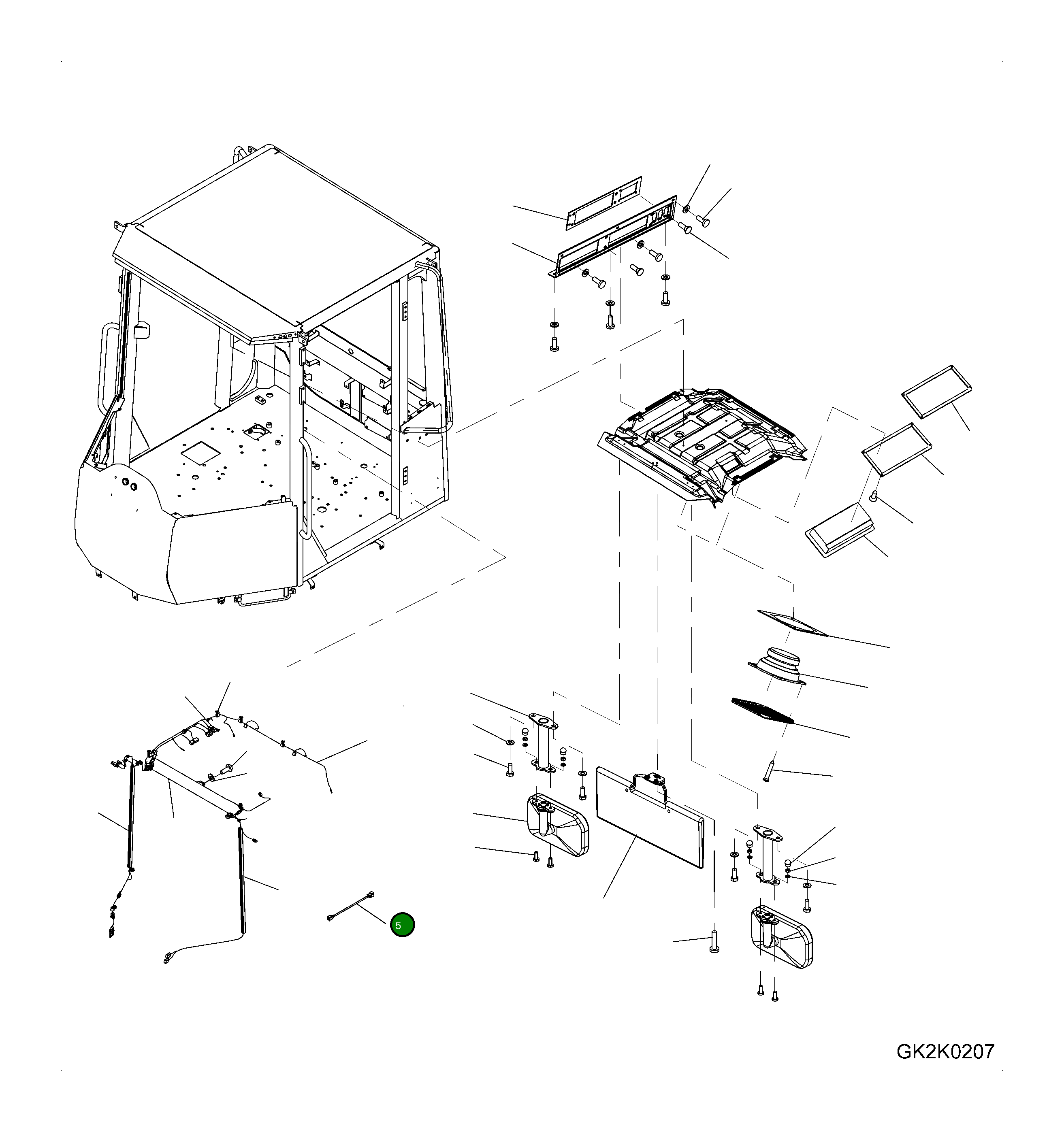 Провод 419-56-H3210 Komatsu