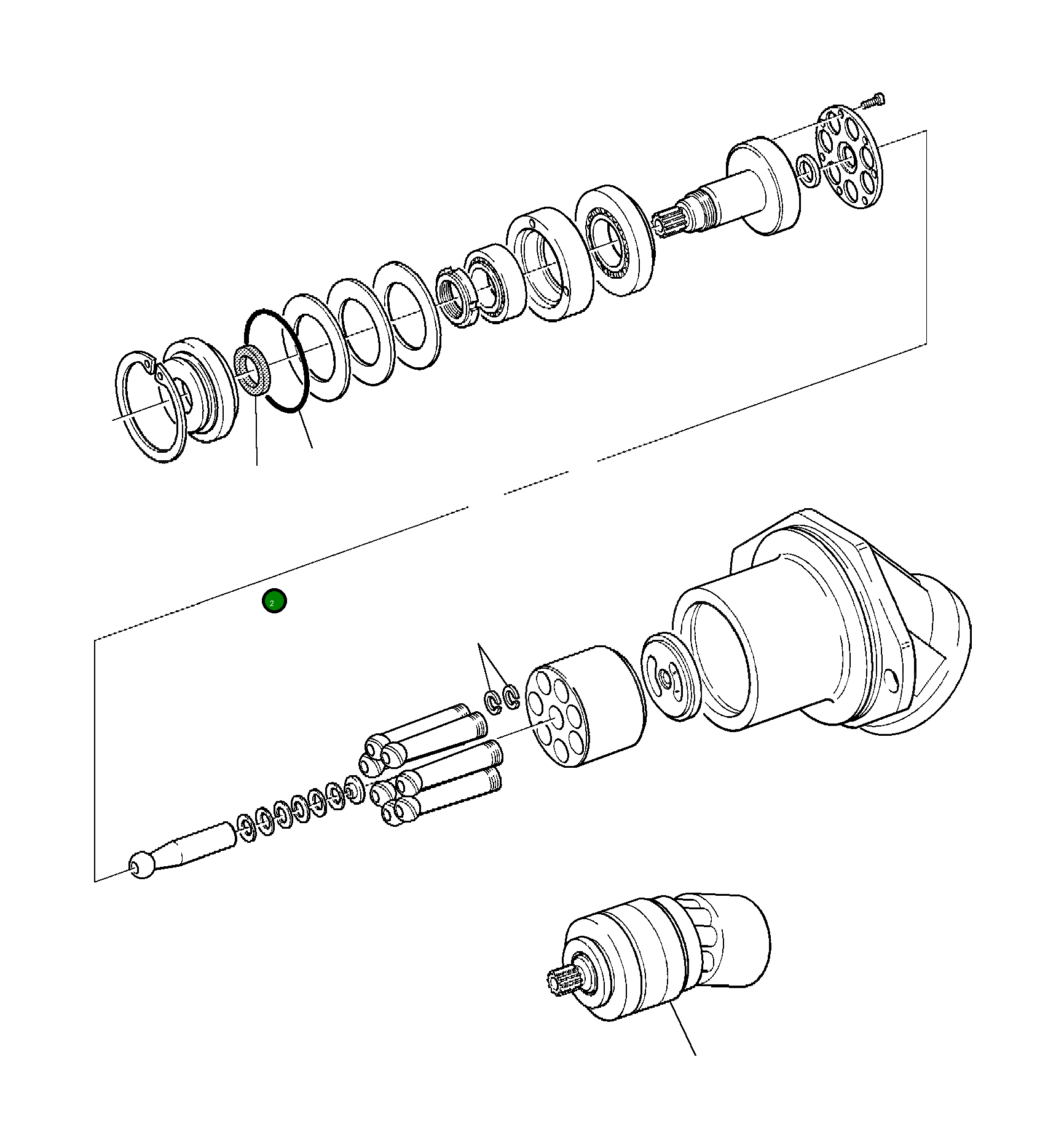 Прокладка 21D-60-16440 Komatsu