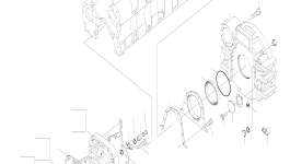 Прокладка CU3931608 Komatsu