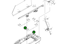 Регулировочная прокладка 8234-70-2351 Komatsu