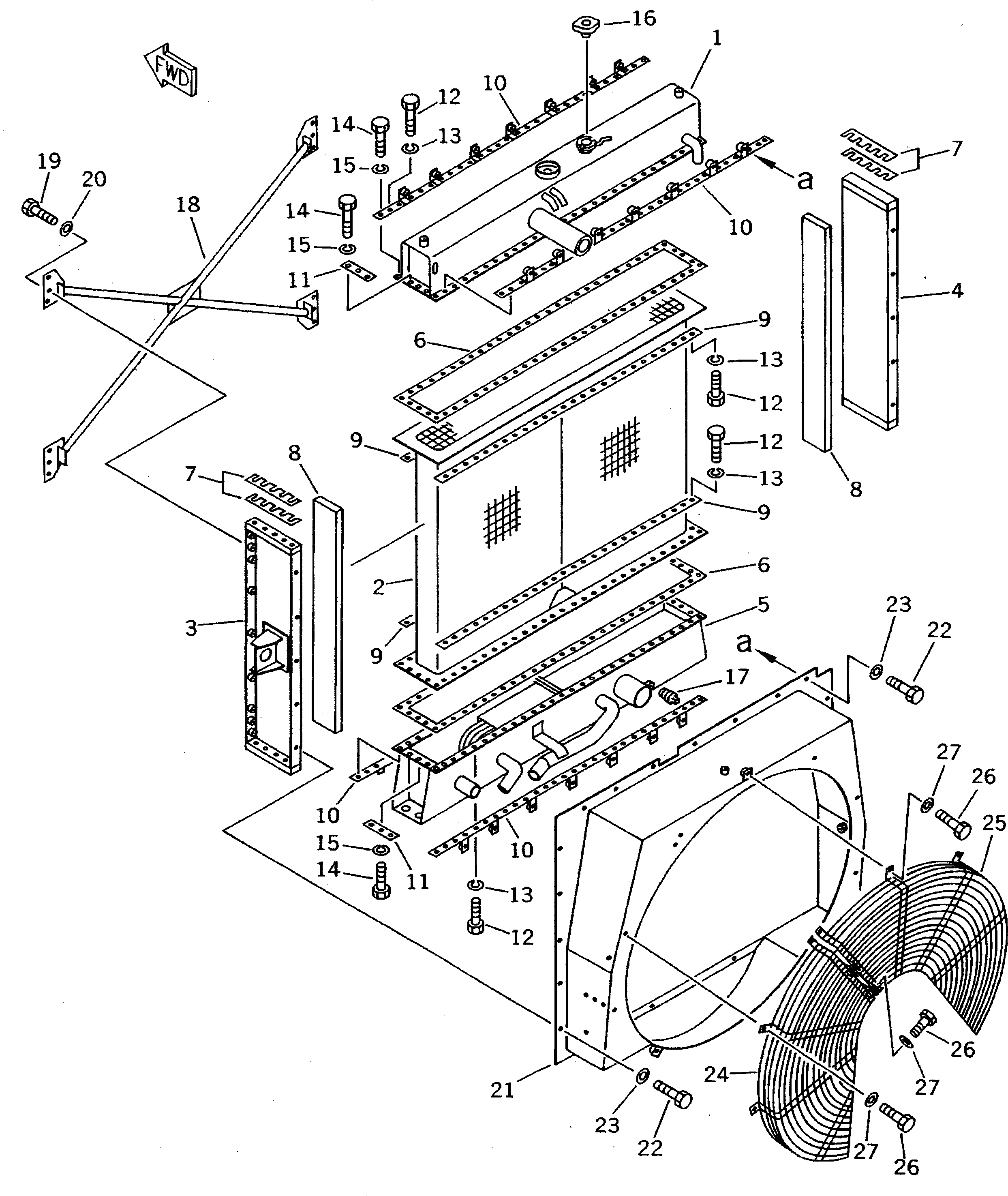Сердечник 569-03-61211 Komatsu