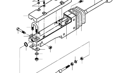 Ручка 1431 716 H1 Komatsu