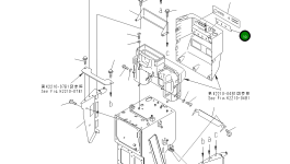 Панель 12G-Z11-1570 Komatsu