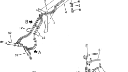 Шланг 07109-20317 Komatsu