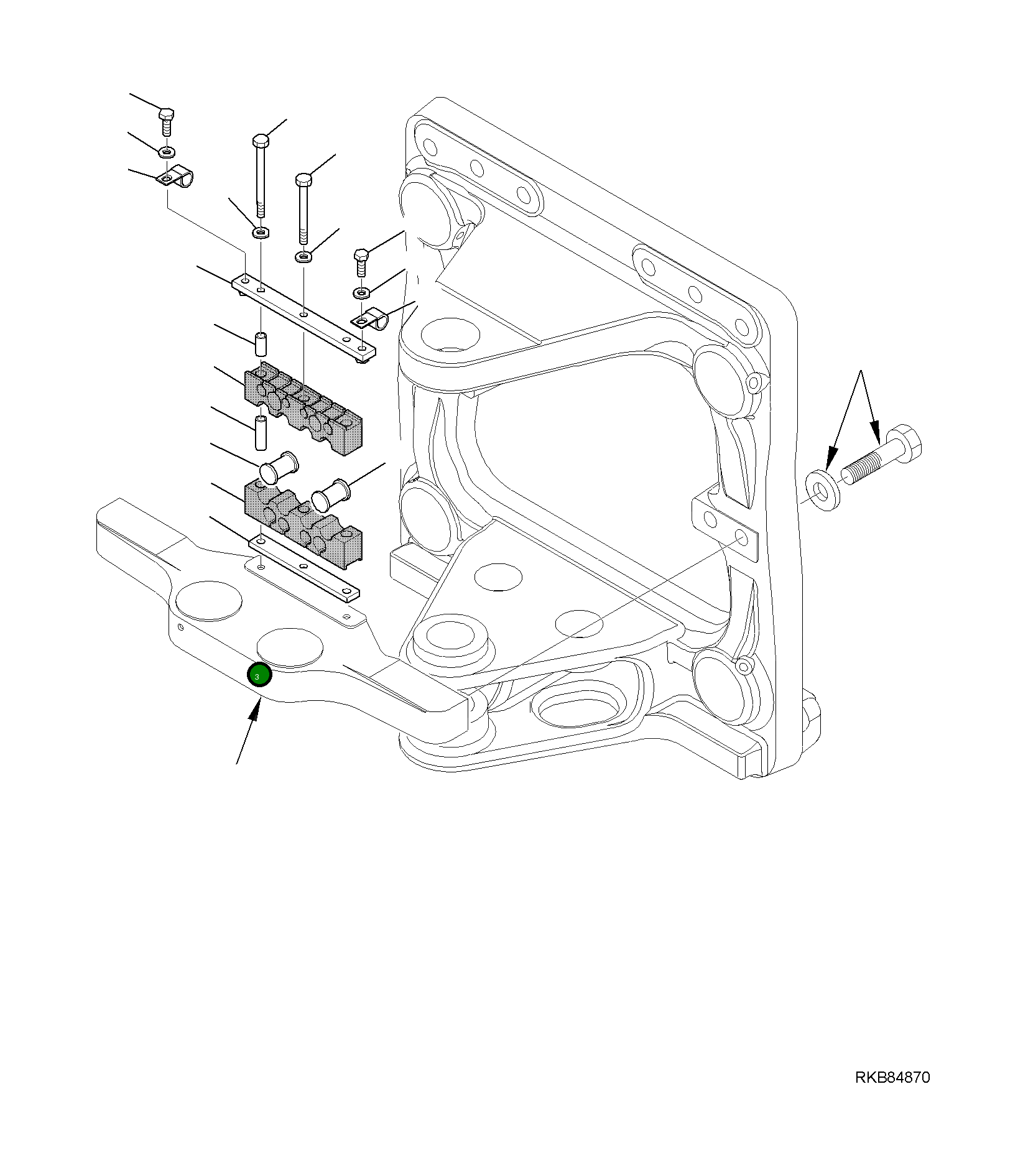 Проставка 42N-62-15620 Komatsu