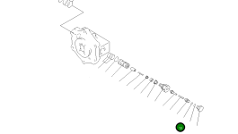 Регулировочная прокладка TZ23C4007-00 Komatsu