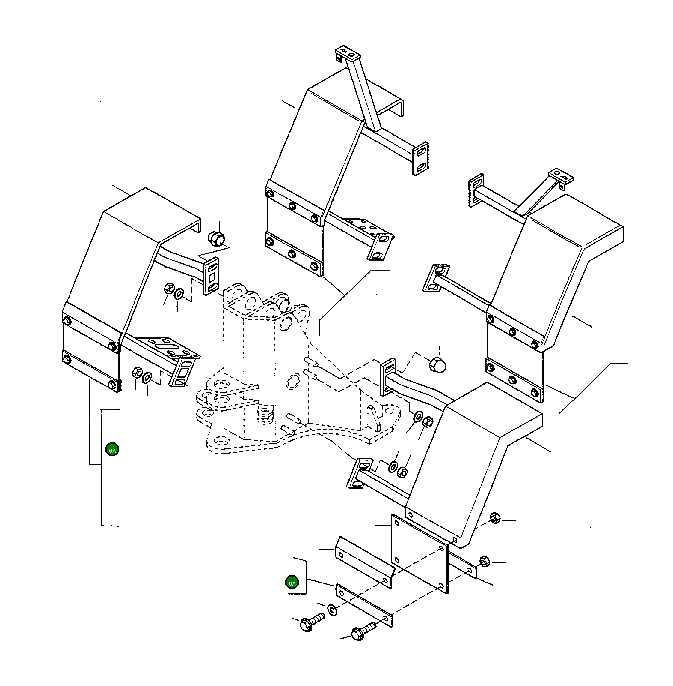 Рейка 4250847M1 Komatsu
