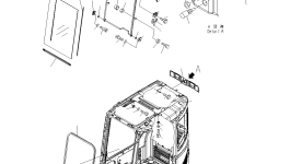 Стекло 22B-54-17931 Komatsu