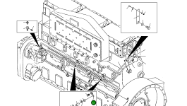 Распорка 3033098 Komatsu