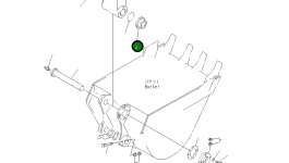 Проставка 20U-70-22230 Komatsu
