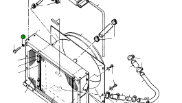 Плоская шайба 3067846M8 Komatsu