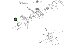 Проставка 6206-61-3910 Komatsu