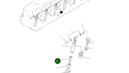 Распылитель 6222-13-3320 Komatsu