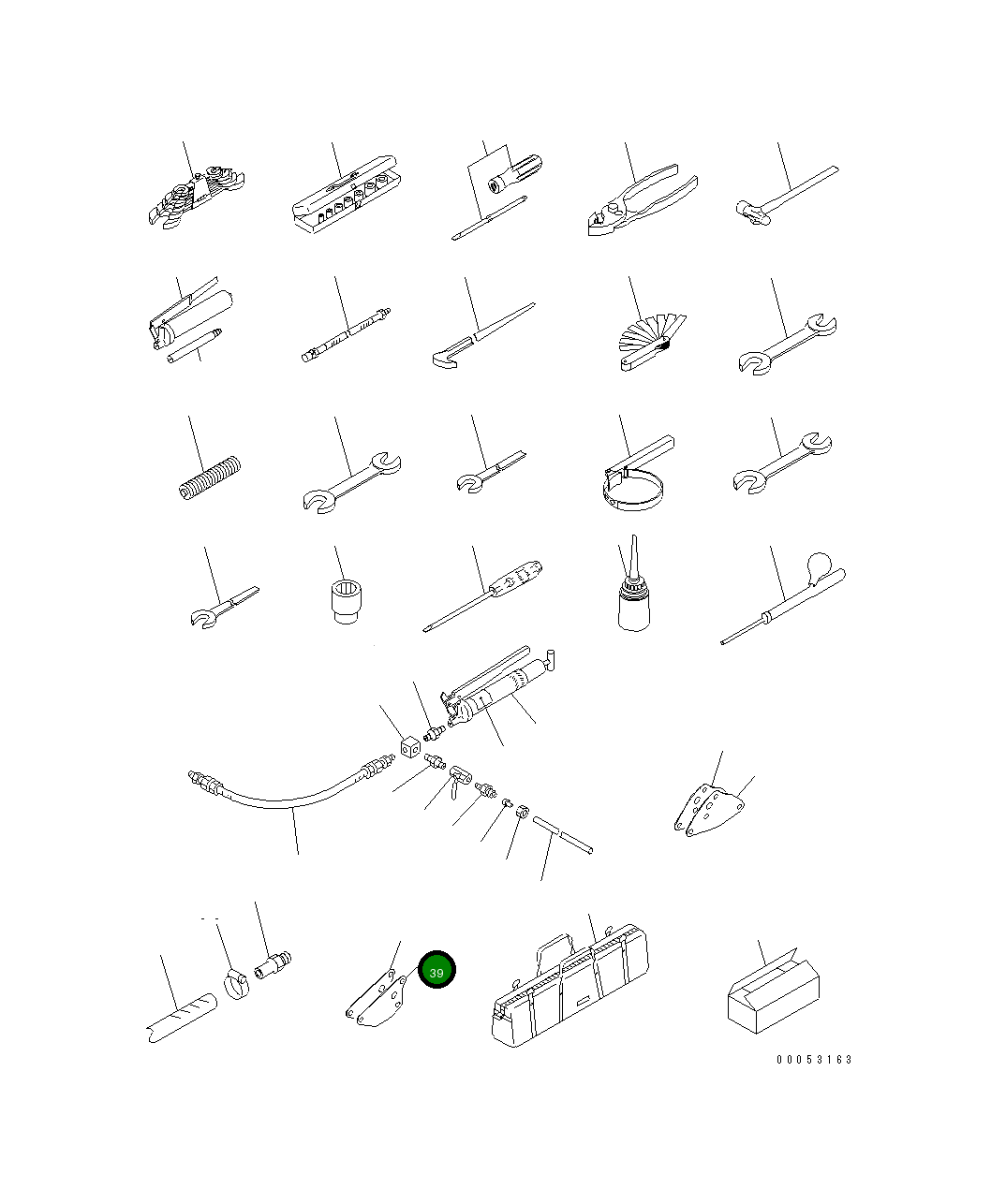 Прокладка 196-98-41161 Komatsu