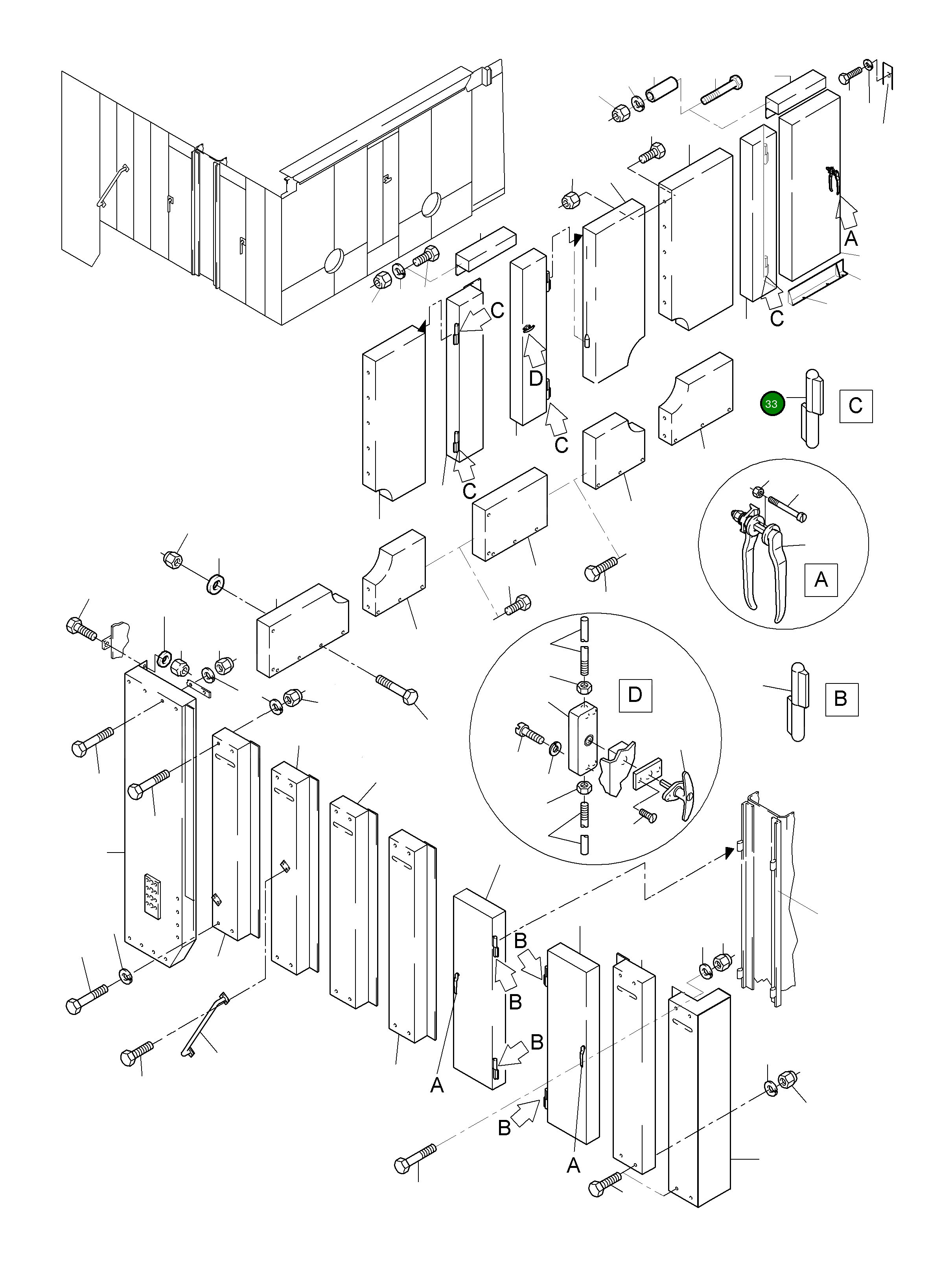 Ролик ленты с пресс-маслёнкой 621 983 40 Komatsu