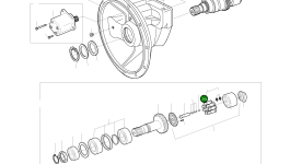 Поршень 02036858 Komatsu