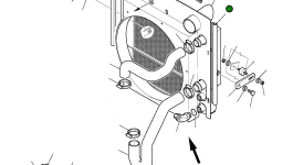 Радиатор 395-03-11250 Komatsu
