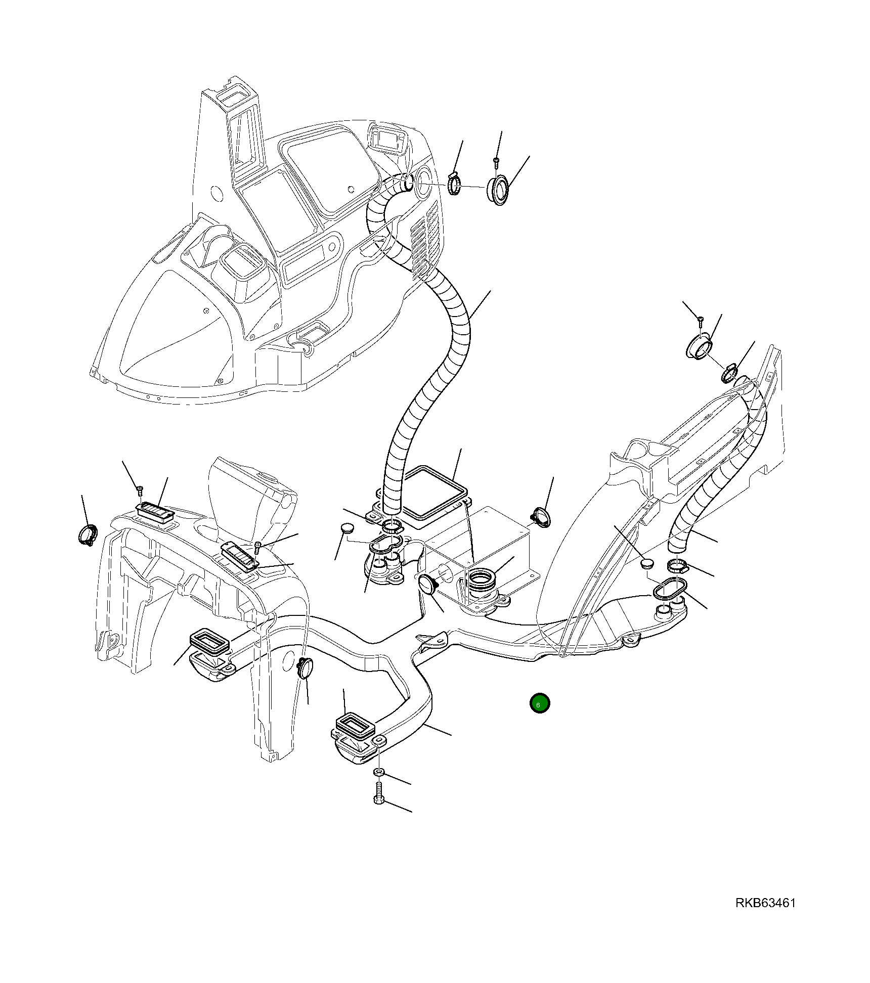 Прокладка 42N-54-14390 Komatsu