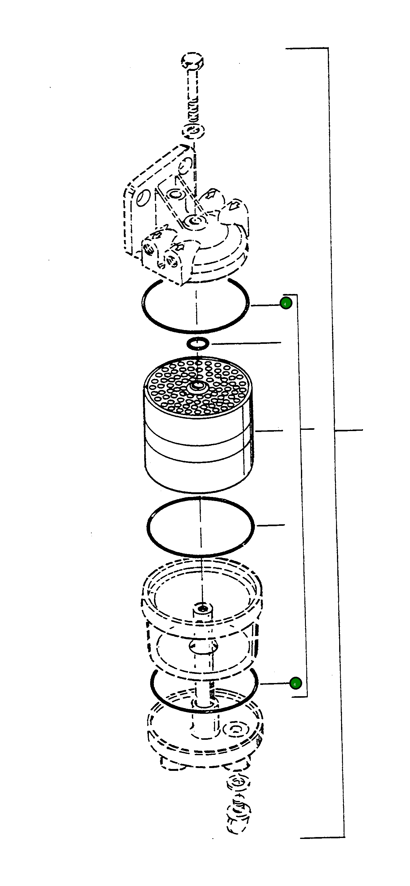 Прокладка 4905438M1 Komatsu
